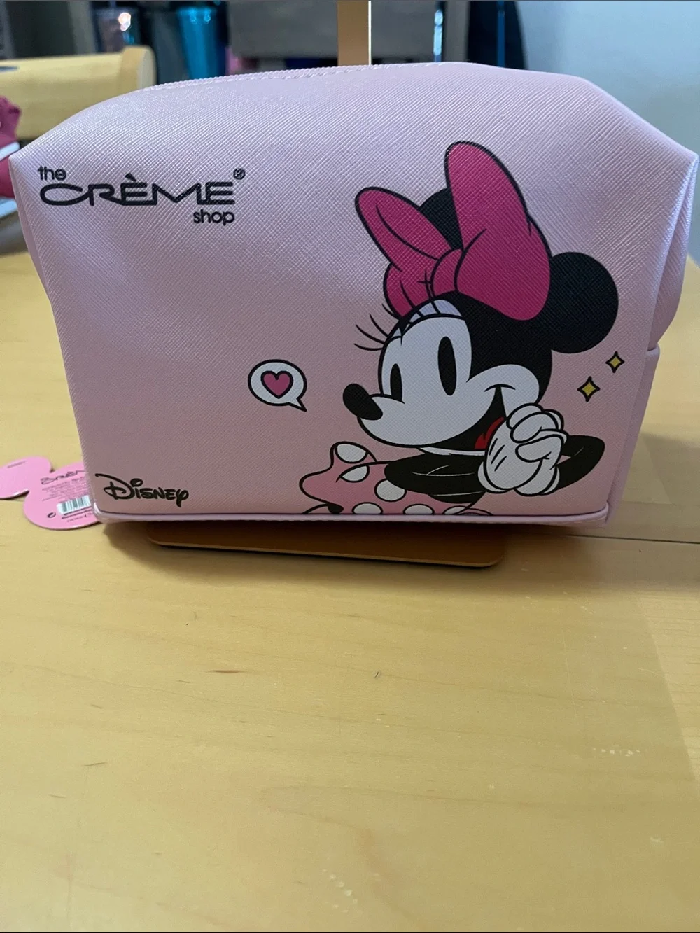 Disney Pink Minnie Mouse Cosmetic Pouch by The Crème Shop